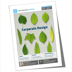 Verbandsstratege, Cover, Corporate Design