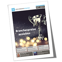 Verbandsstratege 2017-07, Branchenpreise ausloben, Cover
